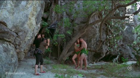 Momente neobișnuite pe insulă. Aurel a făcut atac de panică atunci când vede un șarpe!