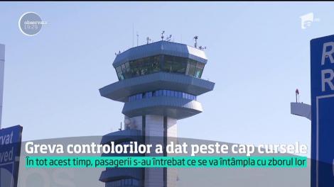 Deşi au creat haos pe aeroporturile din ţară, angajaţii Romatsa nu renunţă la protest