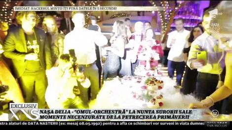 Momente demne de "Chefi la cuţite". Sora Deliei şi soţul ei şi-au făcut singuri tortul de nuntă