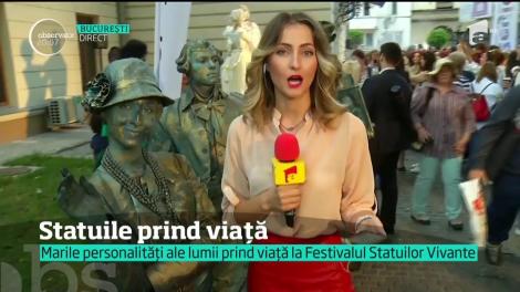 Începe Festivalul Internațional de Statui Vivante - ediția a VII-a