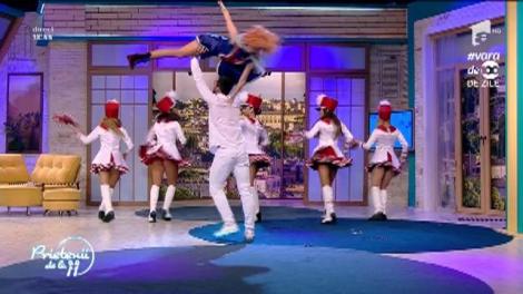 Cel mai tare show din România, semnat Andreea Bălan! Prize periculoase, LIVE, la ”Prietenii de la 11”