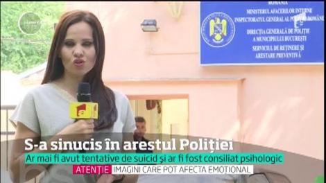 Un bărbat s-a sp&acirc;nzurat &icirc;n arestul Secției 5 Poliție
