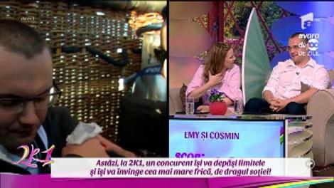 Un concurent de la 2K1 și-a depășit limitele, de dragul soției: ”Gata, hai să aterizăm, nu mai vreau!”