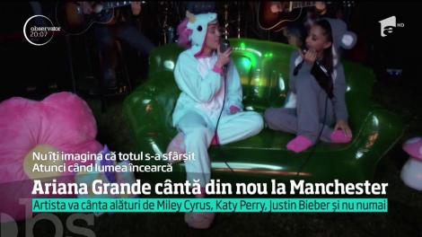 Ariana Grande revine la Manchester! Va susţine un concert caritabil, pe terenul de cricket Old Trafford