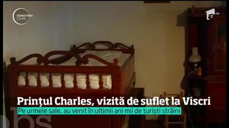 Prinţul Charles, vizită de suflet la Viscri