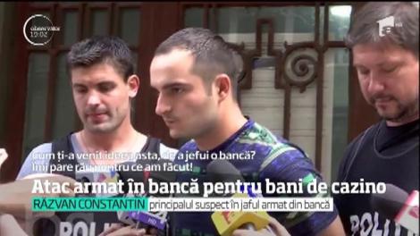 A fost prins individul care a jefuit o bancă în Bucureşti. Poliţiştii au aflat de ce a dat lovitura, nu i-au găsit şi arma