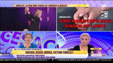 Elena Dovleac, mătușa Denisei: Nepoata mea a fost intoxicată cu 70 de pastile naturiste