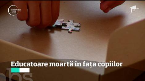 O educatoare din Dâmboviţa a murit chiar în faţa copiilor pe care îi avea în grijă