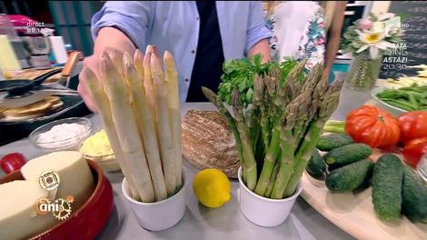 ”Sparanghel vioi”, o salată sănătoasă și gustoasă