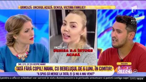 Tată fără copil! Mama, cu bebeluş de 6 luni, fugită de acasă! Tatăl: "A spus că merge la tatăl ei şi nu a mai venit"