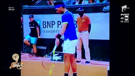 Smiley News: Ce fază! Dorel a ajuns și la Roland Garros!
