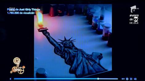 Smiley News: Ideie de artist. Statuia Libertății, în flăcări!