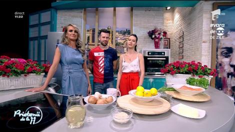 Andreea Moldovan găteşte "Somon Piccata"