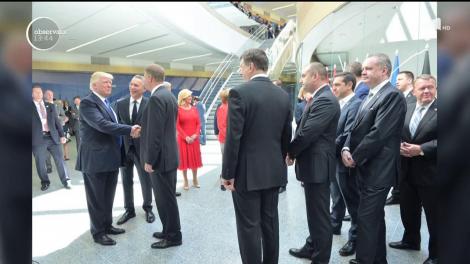 Președintele Rom&acirc;niei, Klaus Iohannis, cu Donald Trump, potrivit unui comunicat al administraţiei prezidenţiale