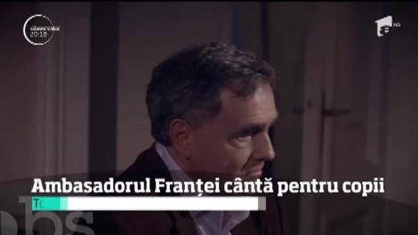 Ambasadorul Franţei în România a pregătit o surpriză pentru copiii nevoiaşi ai Capitalei. Un videoclip împreună cu artistul Keo