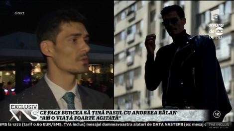 Ce face soţul Andreei Bălan ca să ţină pasul cu artista? George Burcea: "Am o viaţă foarte agitată, dar..."