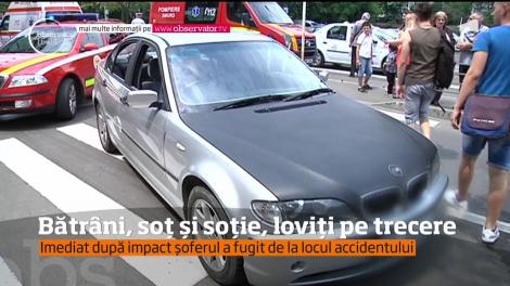 Doi pensionari au fost loviţi pe o trecere de pietoni din Galaţi