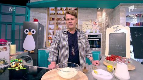 "Griș cu lapte", rețeta pregătită de Vlădutz de Ziua Copilului