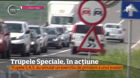 A fost alertă maximă la Iaşi. Trupele de elită ale poliţiei au simulat o intervenţie specială, de prindere a unui evadat