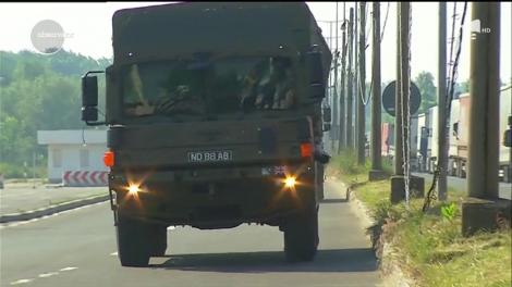 Românii de la graniță s-a speriat cumplit Blindatele NATO au intrat în România