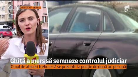 Sebastian Ghiţă s-a prezentat la o secţie de poliţie să semneze controlul judiciar