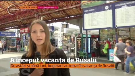 De ziua celor mici a început vacanţa. celor mari vacanţa de Rusalii