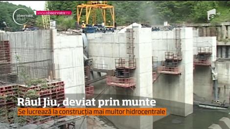 Râul Jiu va fi deviat prin munte şi va ajunge în Gorj printr-o conductă