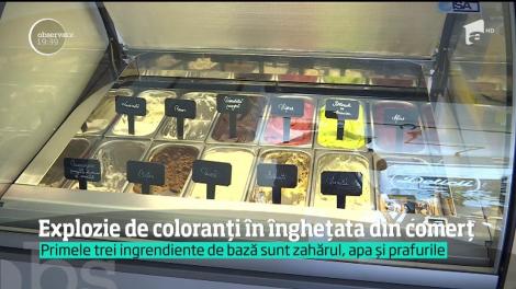Cel mai cumpărat produs al verii, îngheţata, ne poate pune sănătatea în pericol