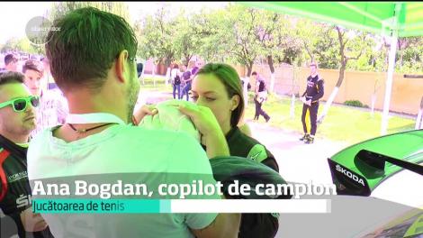 Ana Bogdan, copilot la Raliul Aradului