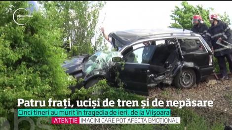 O familie se pregăteşte să-şi înmormânteze cei patru copii pentru că statul român nu e în stare să semnalizeze trecerile de cale ferată!