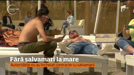 Mii de turiști se află, în aceste zile, pe litoral! Vacanţa la mare a început cu soare, dar fără salvamari