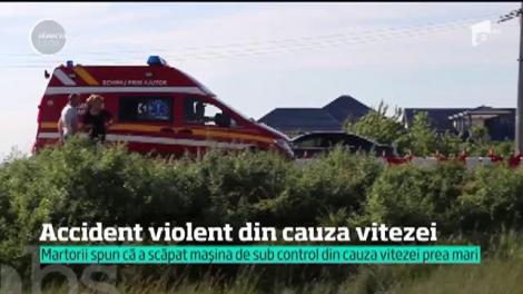 O femeie a murit și trei oameni au ajuns la spital în urma unui accident pe un drum din judeţul Buzău