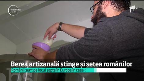 România a ajuns în topul continental. Suntem pe locul șapte în Europa în ceea ce privește consumul de bere