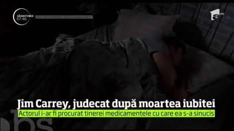 Jim Carrey, judecat după moartea fostei sale iubite