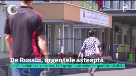 Efectul zilelor libere de Rusalii: cozi interminabile în spitale!