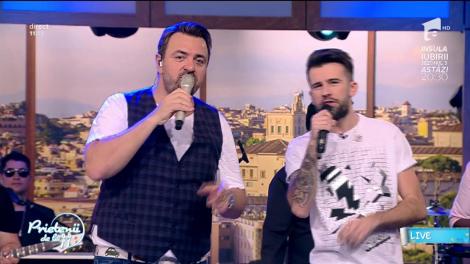 Duet de senzaţie la "Prietenii de la 11"! Horia Brenciu & Florin Ristei, LIVE. Justin Bieber ar fi gelos pe succesul lor!