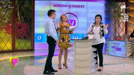 Adriana şi Robert, câștigătorii celei de-a 79-a ediții 2k1! Mirela Vaida i-a felicitat din toată inima!