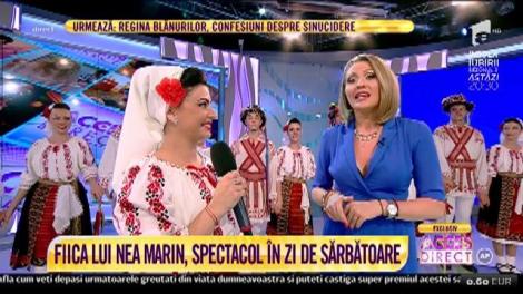 Seamănă sau nu? Uite cum arată fiica lui Nea Mărin