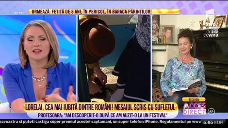 Alina Sima, profesoara de muzică a lui Lorelai: "E mai ambiţioasă dec&acirc;t noi, oamenii normali"