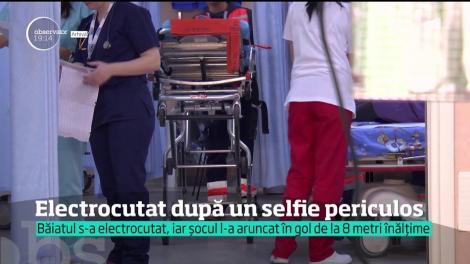 Un adolescent a murit după ce a vrut să-și facă un selfie pe macara