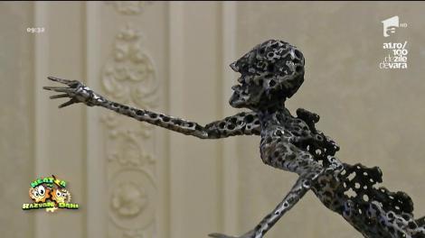 Daniel Rădulescu, un Constantin Brâncuşi al artei moderne! A creat adevărate sculpturi din metale!