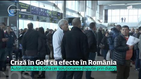 Criza din Qatar ne afectează şi pe noi. Sunt mii de români captivi în mijlocul haosului, iar în ţară şoferii se tem că preţul carburanţilor va sări în aer