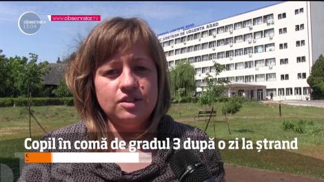 Un băiat de doar 7 ani este în comă de gradul 3 după o zi petrecută la un ştrand din Arad