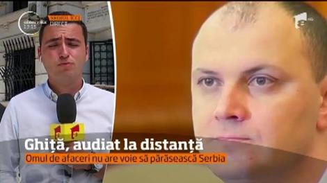 Sebastian Ghiţa a fost audiat din nou prin videoconferinta, de magistraţii români