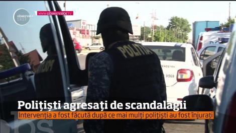 Zeci de poliţişti şi jandarmi au descins într-un cartier din Târgovişte, după ce colegii lor au fost agresaţi de mai mulţi tineri