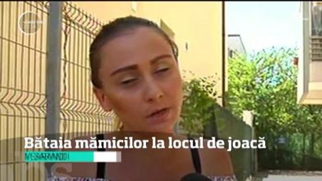 Bunul simț se răsplătește cu pumni! Două mame s-au bătut în fața copiilor, într-un parc din Constanța