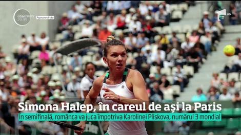Simona Halep, în careul de ași la Paris! În semifinală, românca va juca împotriva Karolinei Pliskova, numărul 3 mondial