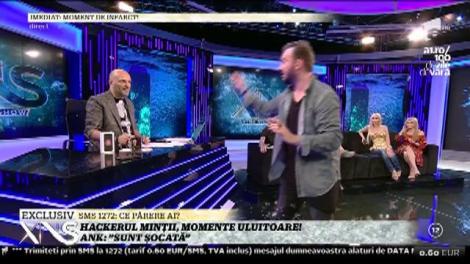 Mentalistul Simion Ştefan, hackerul minții, momente uluitoare! Atât de bine i-a citit gândurile Ancăi, fosta membră a trupei A.S.I.A., încât artista s-a declarat „șocată”