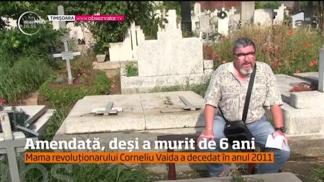 O femeie, decedată de șase ani, este amendată de autoritățile din Timișoara pentru că are restanțe la chirie