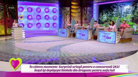 "Am găsit, în telefonul lui, o literă. Era o fată, pe Whatsapp. Am sunat-o, la 2:00 noaptea". Una dintre concurentele de la 2k1 l-a prins cu mâța în sac pe soțul ei